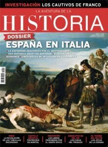"El Gran Capitán contemplando el cadáver del duque de Nemours", en la portada del número 247 de "La Aventura de la Historia", dedicada a la presencia de España en Italia.