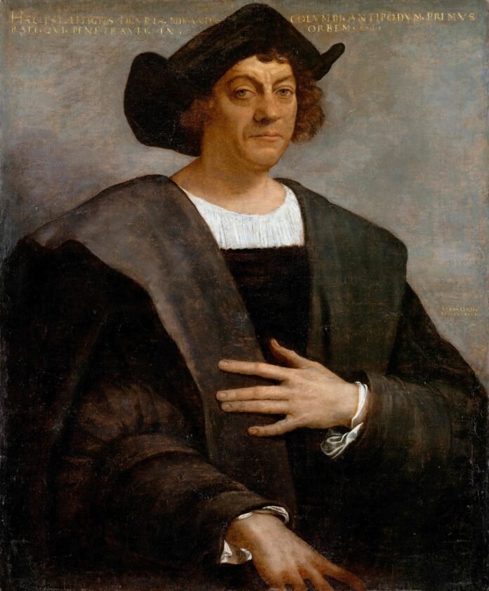 "Retrato de un hombre, atribuido a Colón", por Sebastiano del Piombo, hacia 1519, Nueva York, Metropolitan Museum.