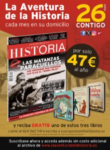Oferta de suscripción a la revista de historia La Aventura de la Historia.