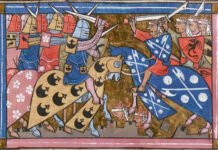 Un combate de la Segunda cruzada.