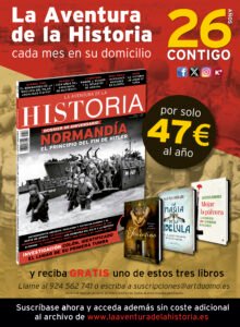 Oferta de suscripción del número 307 de la revista de historia La Aventura de la Historia.
