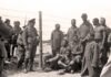 Prisioneros de guerra africanos durante las matanzas nazis